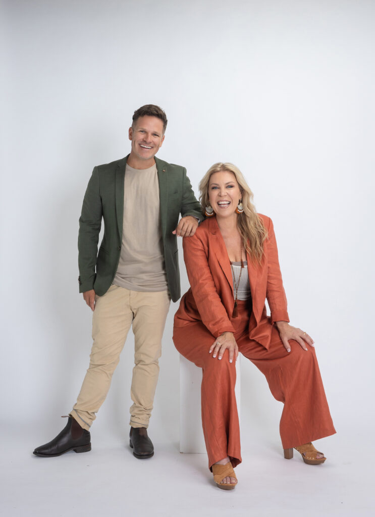 Branding photoshoot of Gina and Matty for star 104.5. Photographed by Ingrid Photography in Terrigal at Central Coast.